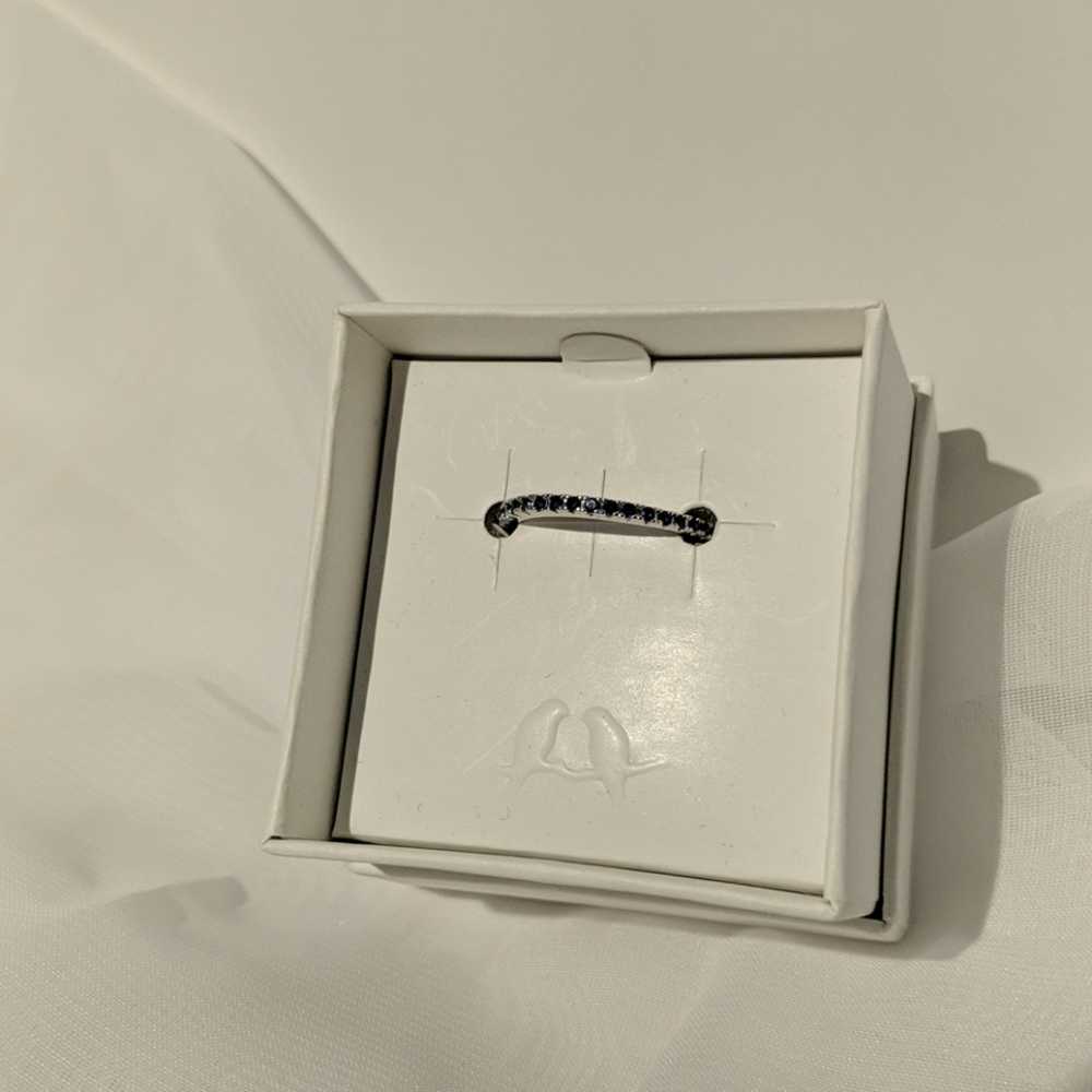 Sapphire birthstone ring size 8